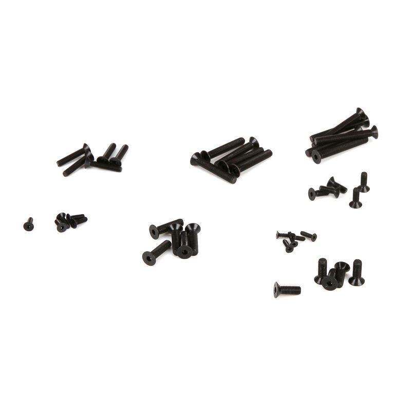 LOSI LOS255003 Flat Head Screw, Set (30): 1/5 DB XL