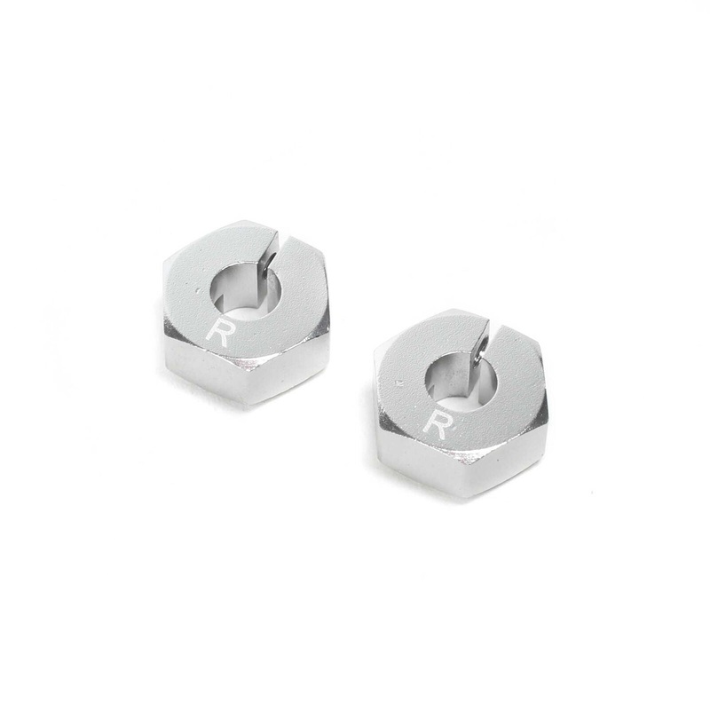 LOSI LOS332006 Clamping Rear Wheel Hexes, Aluminum: 22S