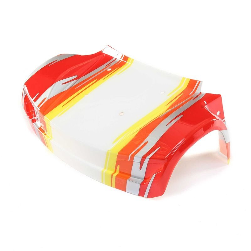 LOSI LOS250028 Front Hood, Super Baja Ray, Red