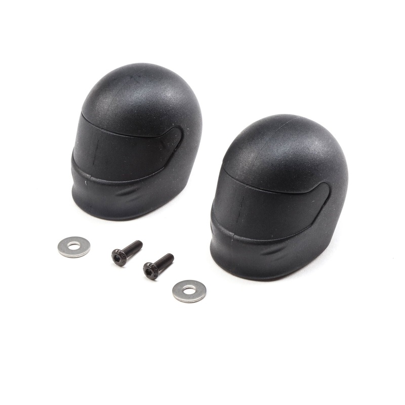LOSI LOS250042 Driver Helmets (2): Super Rock Rey
