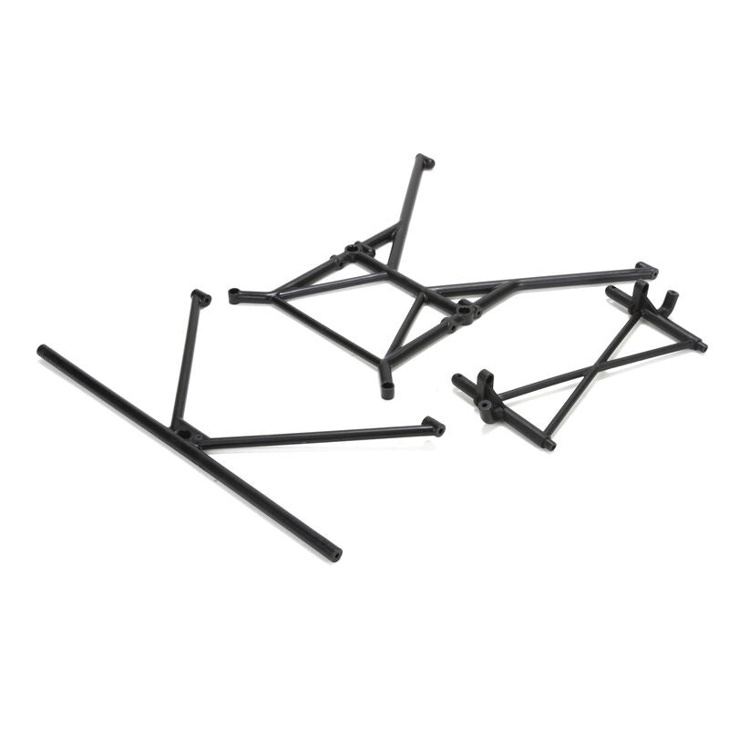 LOSI LOS251005 X-Brace, Rear Cage Mount, R Upright Support: MINI WRC