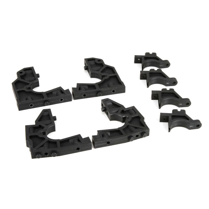 LOSI LOS251016 Front/Rear, Bulkhead Set: 1:5 4wd DB XL