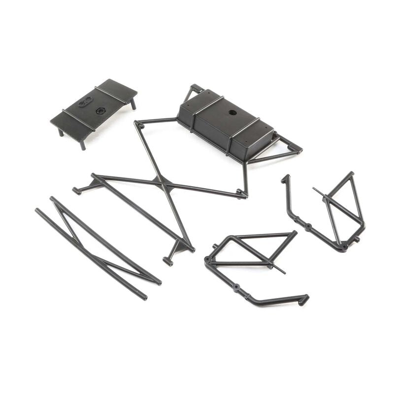 LOSI LOS251055 Rear Body Mount Bar Left & Right X- Bar Super Baja Ray
