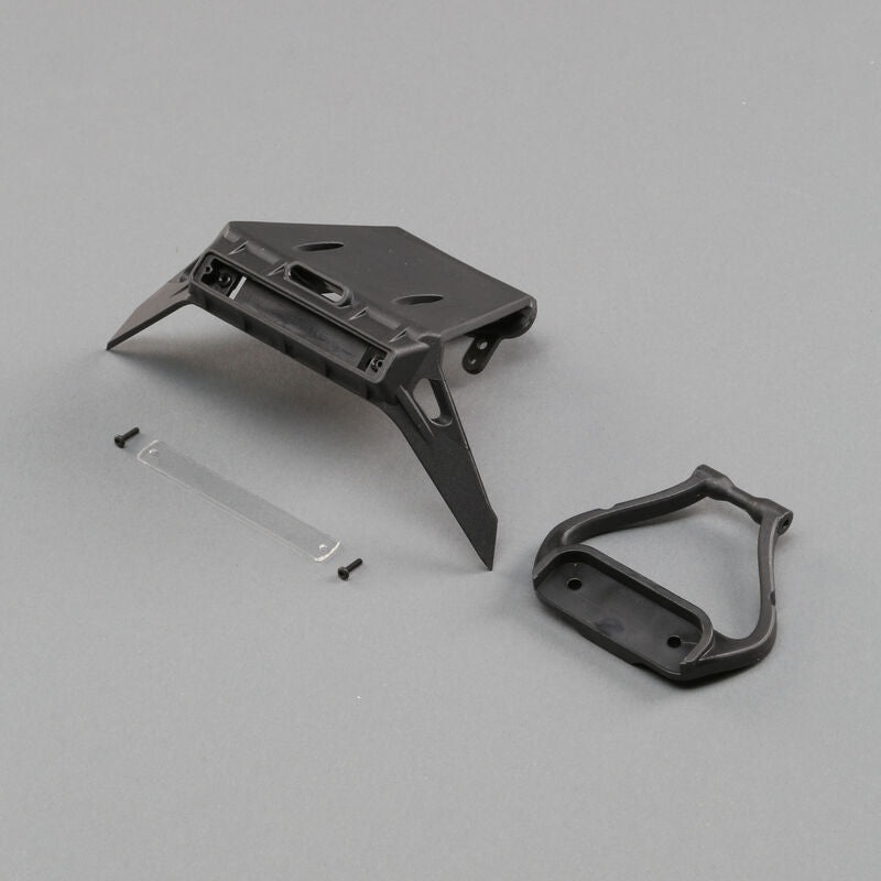 LOSI LOS251079 Front Bumper/Front Lens Cover: Super Rock Rey
