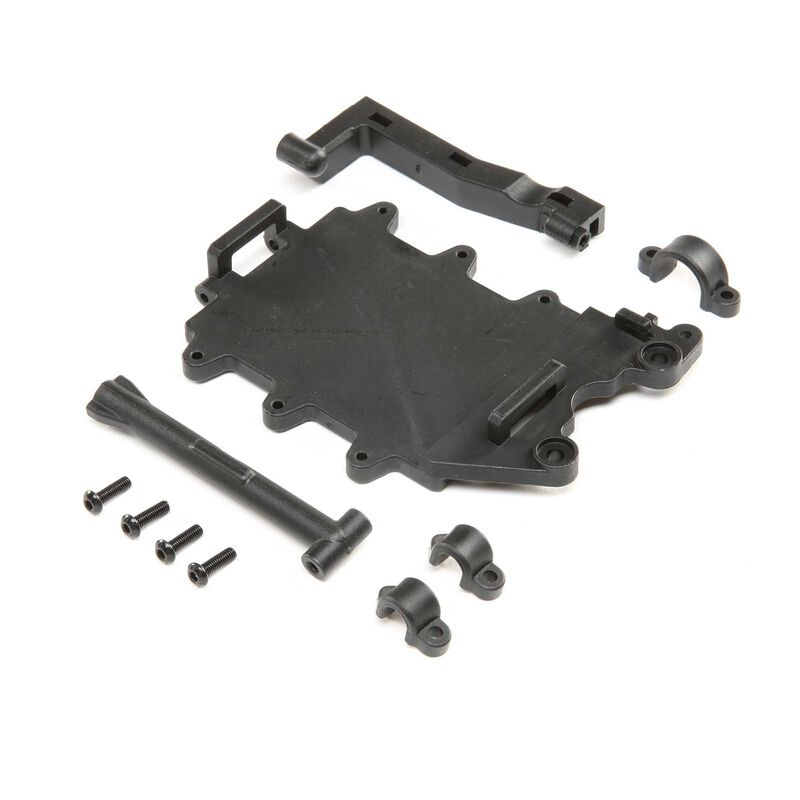 LOSI LOS251099 ESC Mounting Plate: DBXL-E 2.0