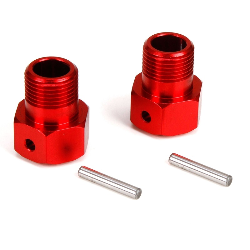 LOSI LOS252012 Front/Rear Wheel Hex & Pin (2): 1/5 DB XL