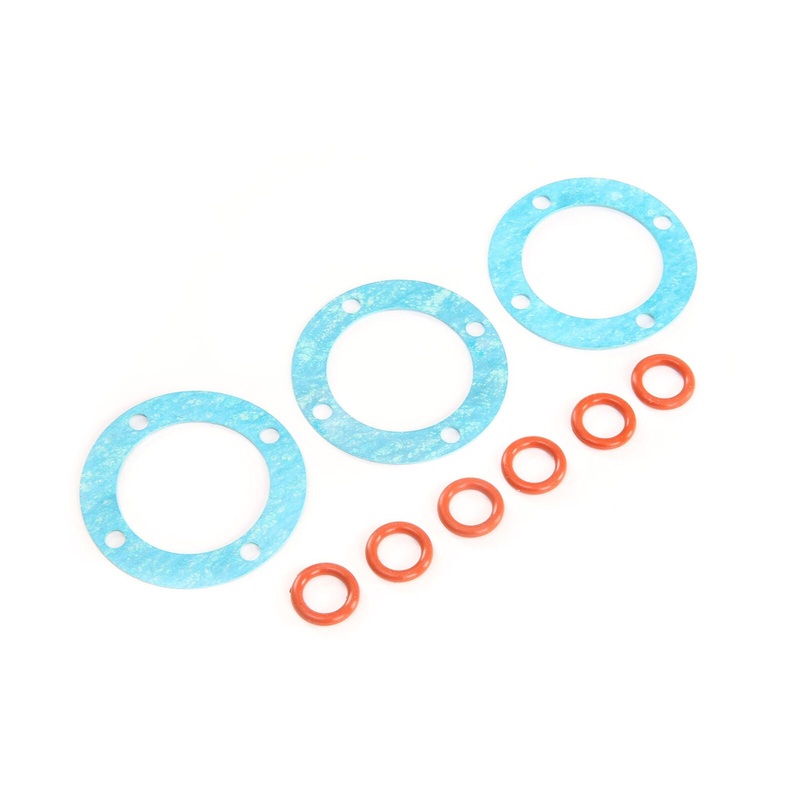 LOSI LOS252097 Outdrive O-rings and Differential Gaskets (3): 5ive-T 2.0