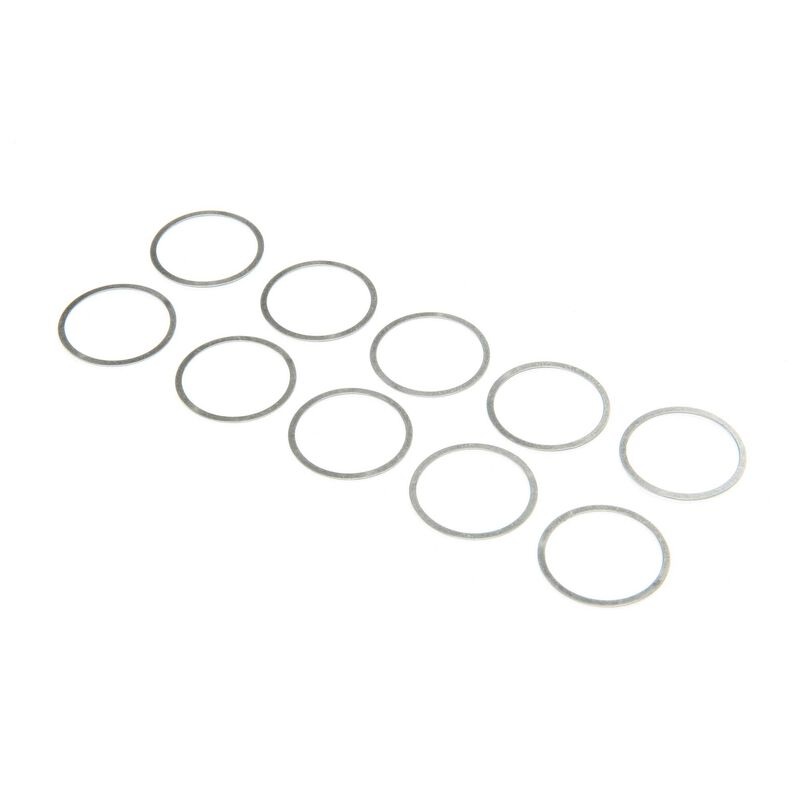 LOSI LOS252127 Diff Shims, 24x21x0.3mm (10): DBXL-E 2.0