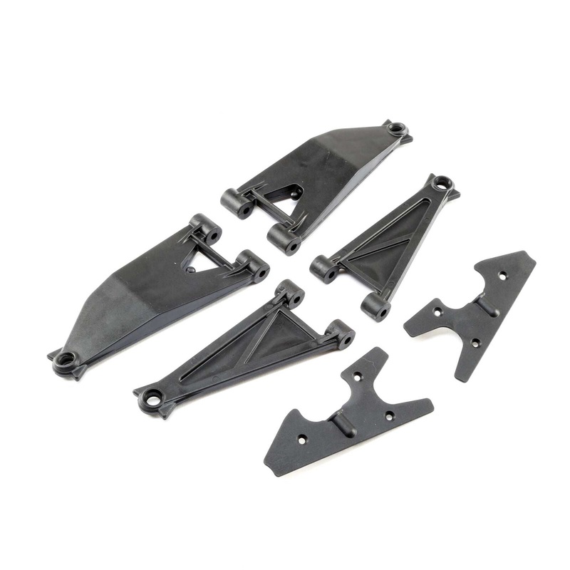 LOSI LOS254037 Front Suspension Arm Set Upper/ Lower (Left and Right): Super Baja Rey