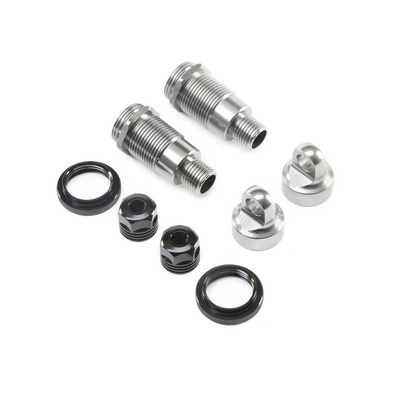 LOSI LOS254041 Shock Body and Collar Set, Front (2): Super Baja Rey