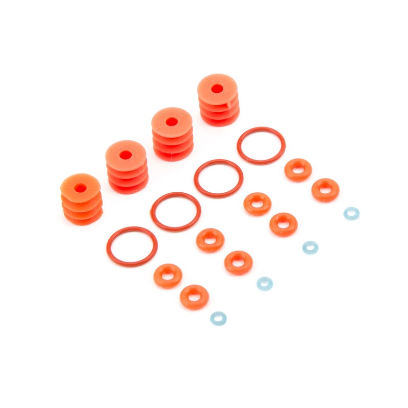 LOSI LOS233004 FR/RR Shock Seal & Limiter Set: Baja Rey