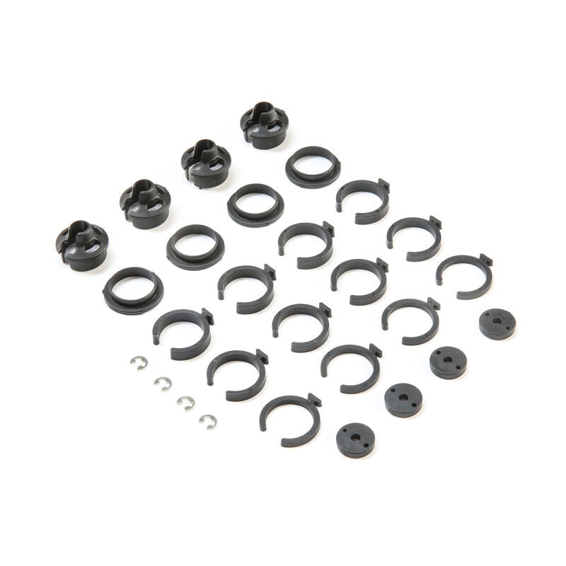 LOSI LOS233021 Spring Cup And Clip Set: 22S