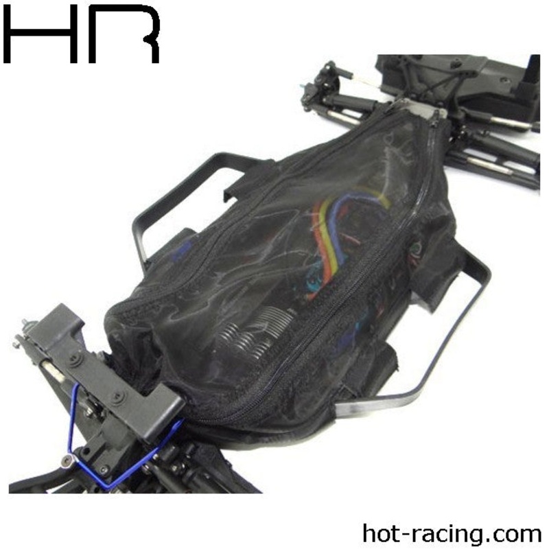HOT RACING LCF16C06 Chassis Dirt Guard Cover Low-Cg - Traxxas Slash 4x4 Slash Rally