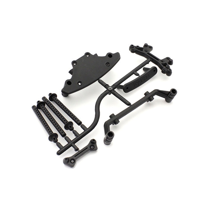 KYOSHO FA553B TC Bumper & Body Mount Set for FZ02 Fazer Mk 2 Chassis