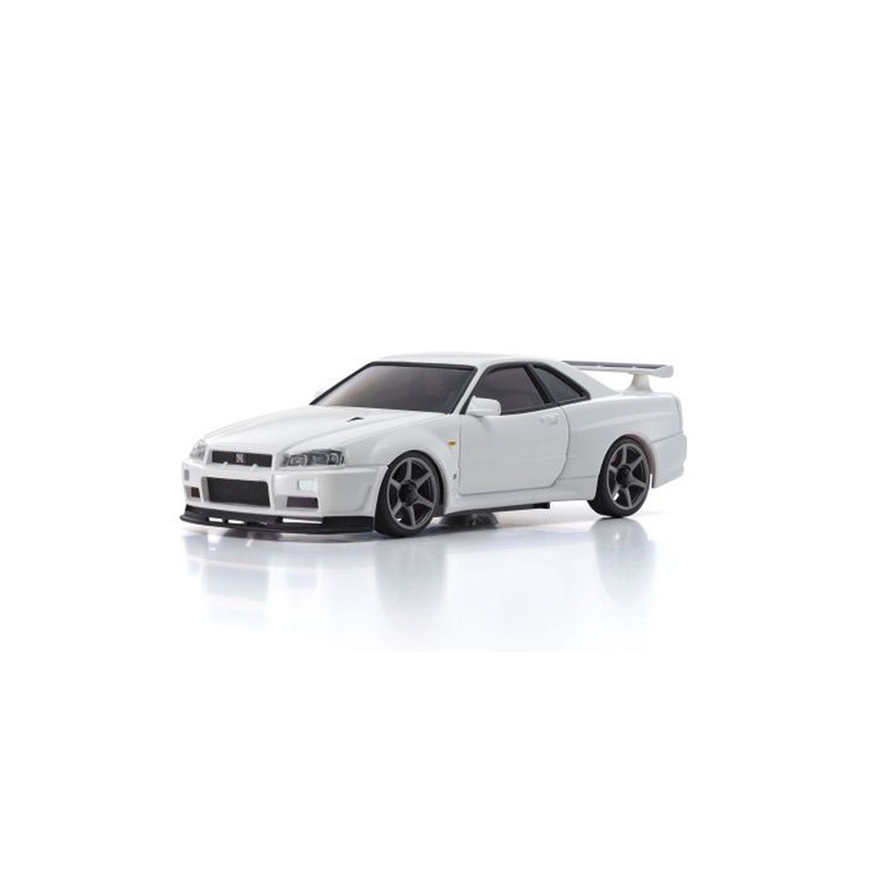 KYOSHO MZP460W MINI-Z ASC MA-020 Nissan Skyline GT-R V.spec II Nur (R34) Body, White
