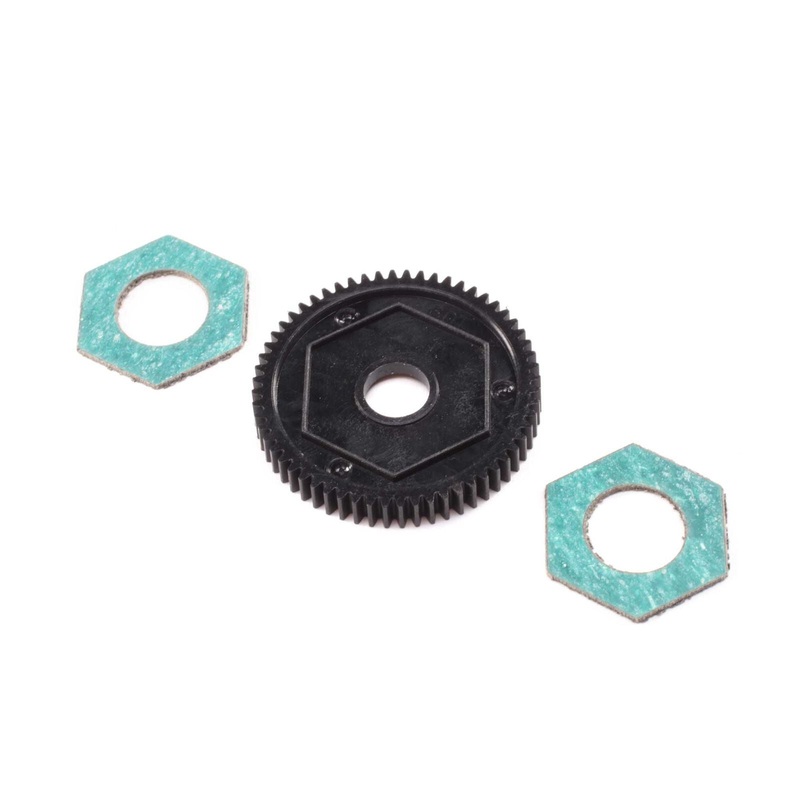LOSI LOS212016 Spur Gear w/ Slipper Pads 60T 0.5M
