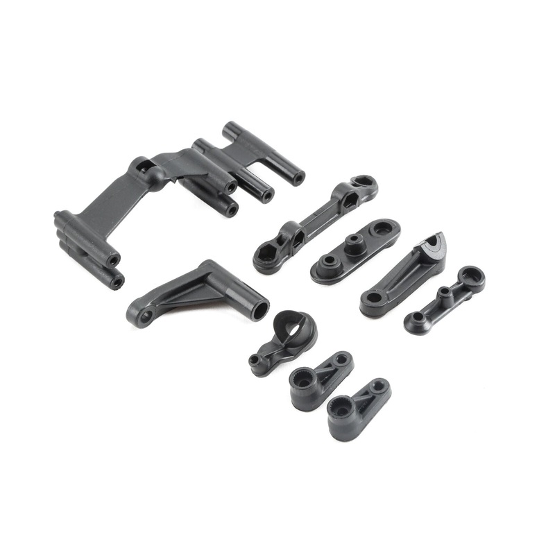 LOSI LOS231008 Servo Mount, Steering Servo Set Plastic: Baja Rey