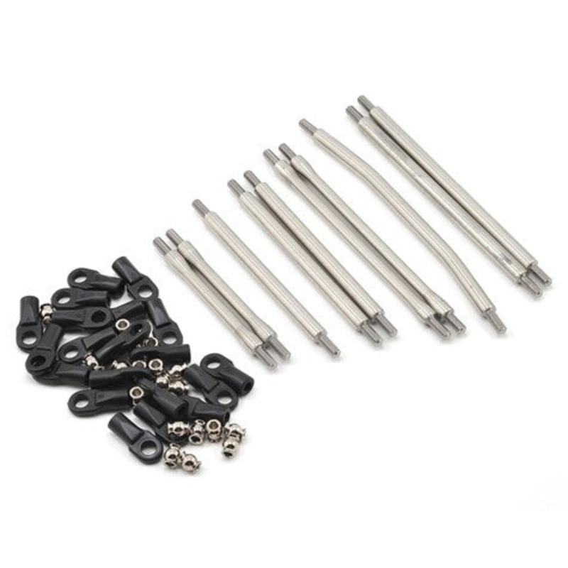 INCISION IRC00070 SCX10 II 1/4" Stainless Steel Link Kit (10) (12.3" Wheelbase)