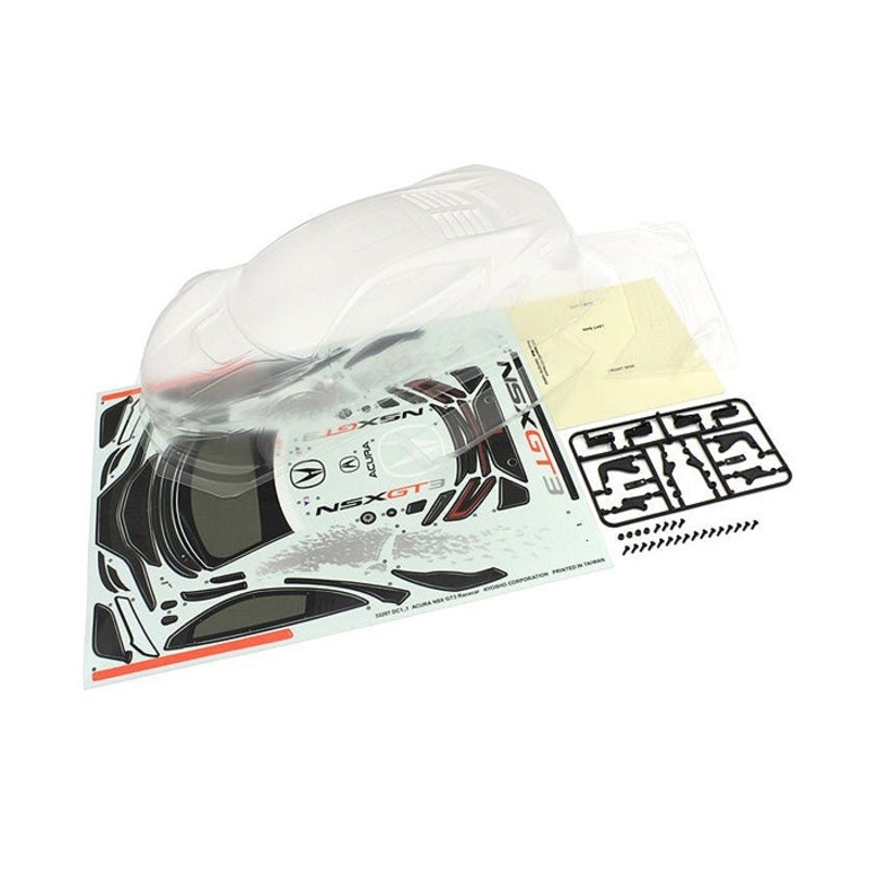 KYOSHO 39213B Acura NSX Clear Body Set for Fazer Mk2 / FW 06 (200mm)
