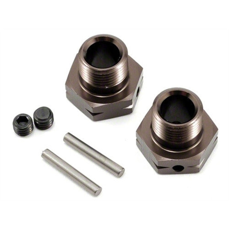 KYOSHO IFW444GM Front Wide Wheel Hub Gunmetal