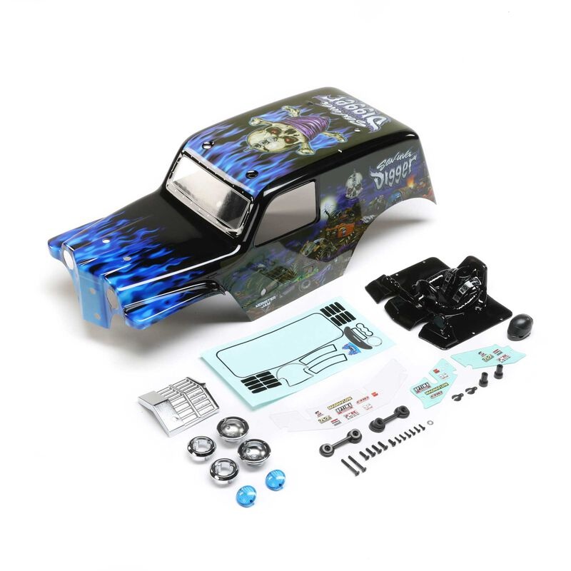 LOSI LOS240017 Body Set Painted Son Uva Digger LMT