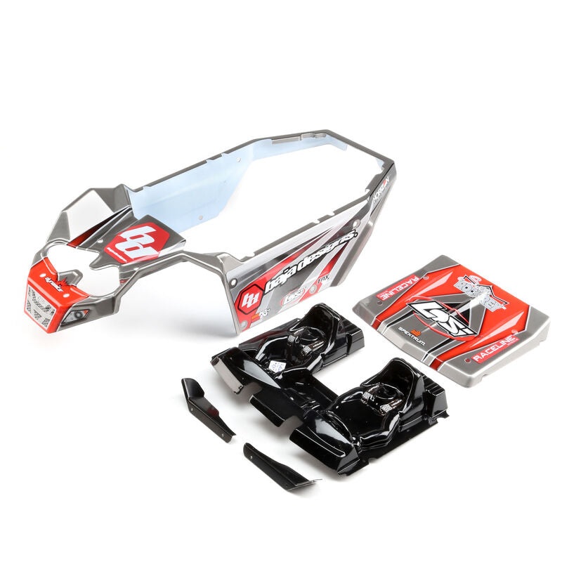 LOSI LOS250036 Body Set, Baja Designs: Super Rock Rey