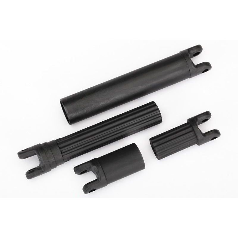 TRAXXAS 8655 Half shafts, center internal splined (2) w/ external splined (2)) plastic parts only