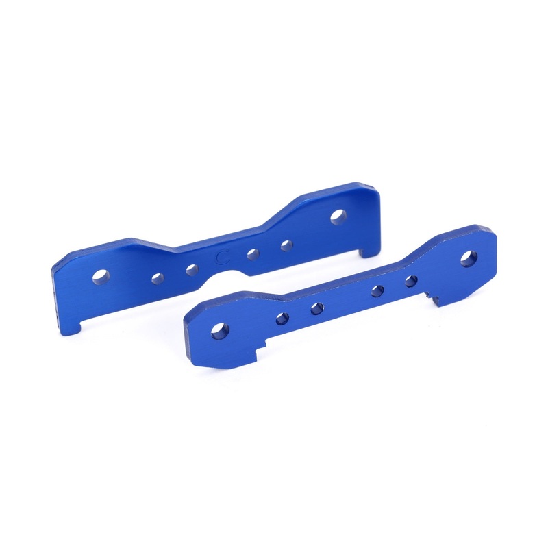 TRAXXAS 9528 Tie bars, rear, 6061-T6 aluminum (blue-anodized)