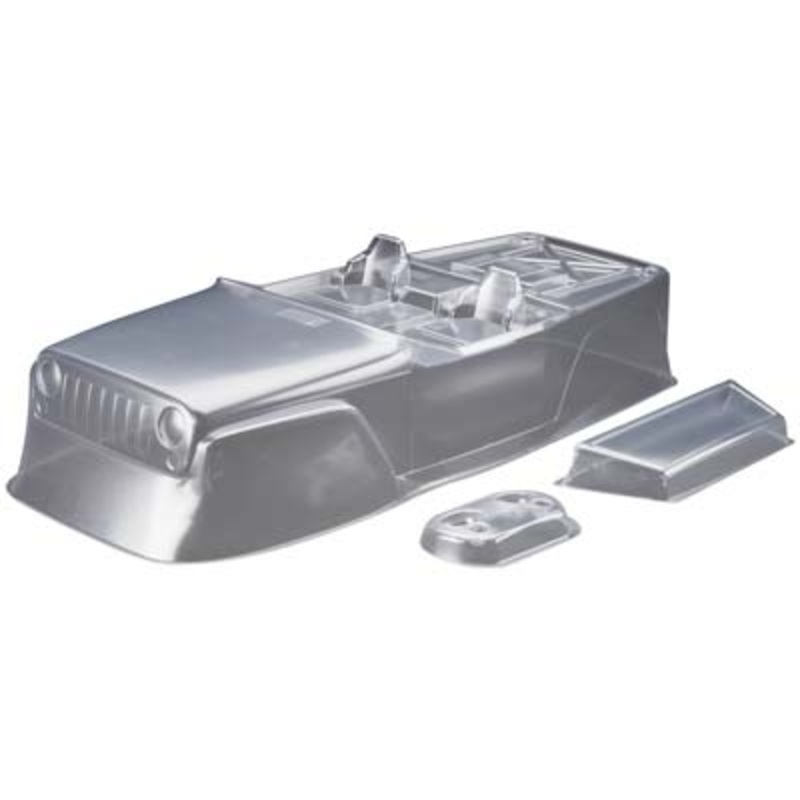 AXIAL AX04038 Jeep Wrangler Race Body .40 Clear AXIC4038