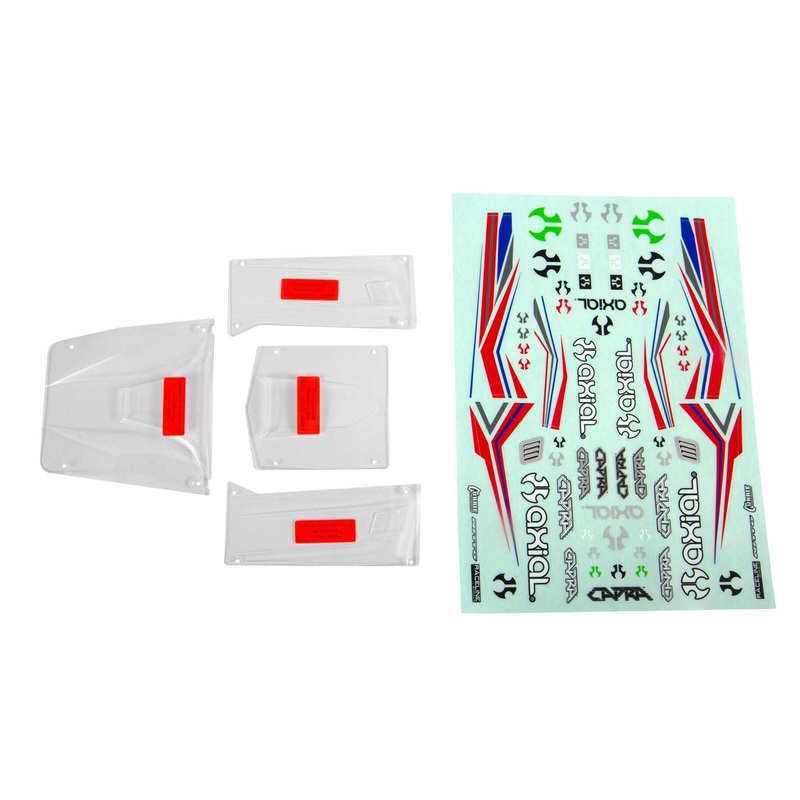 AXIAL AXI230012 Capra 1.9 Body Panel Set (Clear)