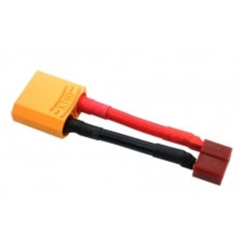 COMMON SENSE RC DEANSF2XT90M Deans-type Female to XT90 Male Conversion Adapter