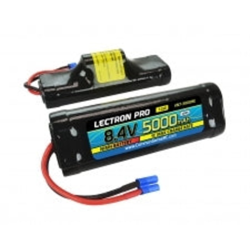 COMMON SENSE RC N7-5000HE Lectron Pro NiMH 8.4V (7-cell) 5000mAh Hump Pack with EC3 Connector
