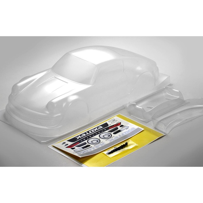 EXOTEK 1932 Stuttgart M-Chassis Mini Body (Clear) (225mm Wheelbase)