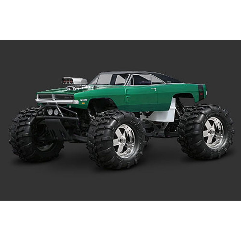 HPI 7184 1969 Dodge Charger Body, Clear, fits Savage