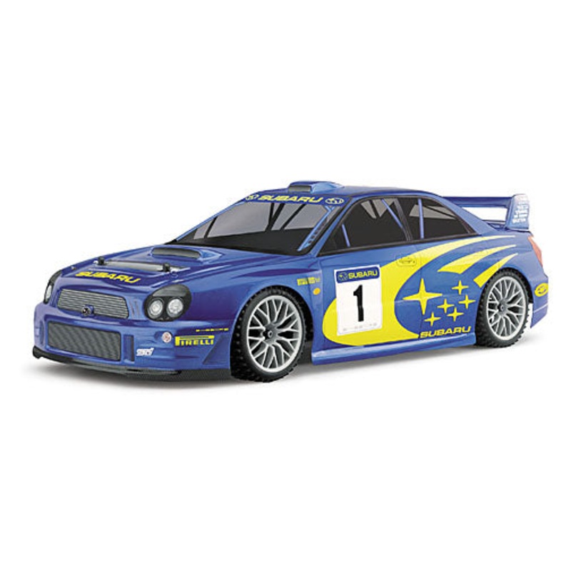 HPI 7553 Subaru Impreza Rally Car Clear Body for WR8 (300mm wheelbase) *DISC