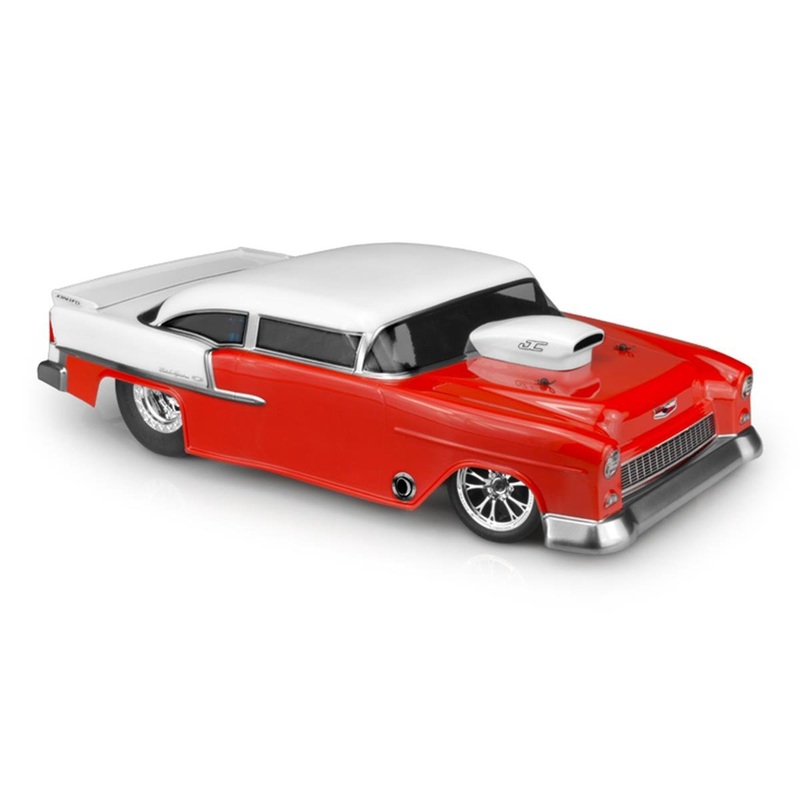 JCONCEPTS 0365 1955 Chevy Bel Air, Street Eliminator Drage Race Clear Body