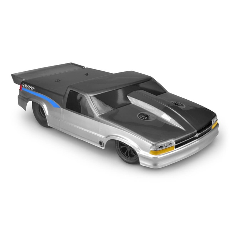 JCONCEPTS 0413 Clear Street Eliminator Body, 2002 Chevy S10 Drag Truck