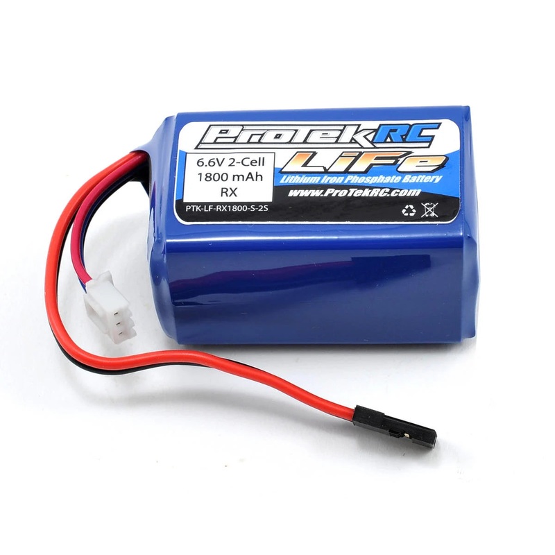 PROTEK PTK-5162 LiFe Kyosho & Tekno Hump Receiver Battery Pack (6.6V/1800mAh) (w/Balancer Plug)