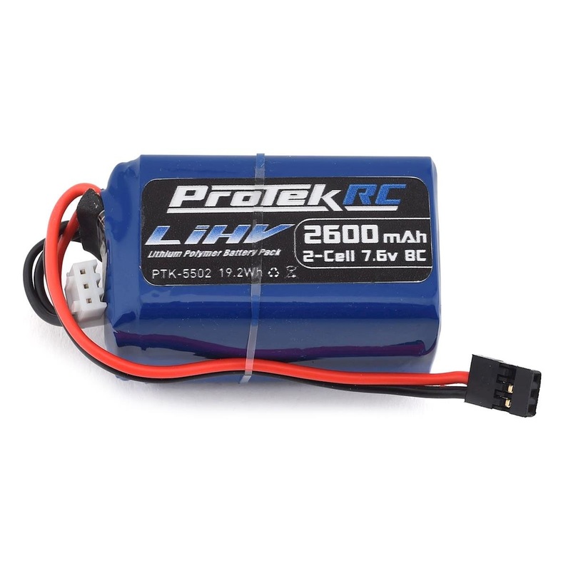 ProTek PTK-5502 RC HV LiPo Hump Receiver Battery Pack (Kyosho/Tekno) (7.6V/2600mAh) (w/Balancer Plug)