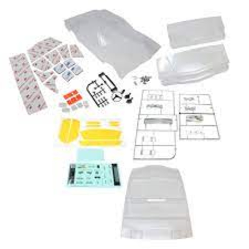 REDCAT RER14757 '79 Monte Carlo Body Assembly (Clear) (1pc)