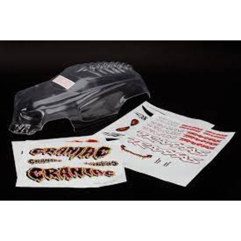 TRAXXAS 3634 Lexan Body Clear Heavy Duty Craniac
