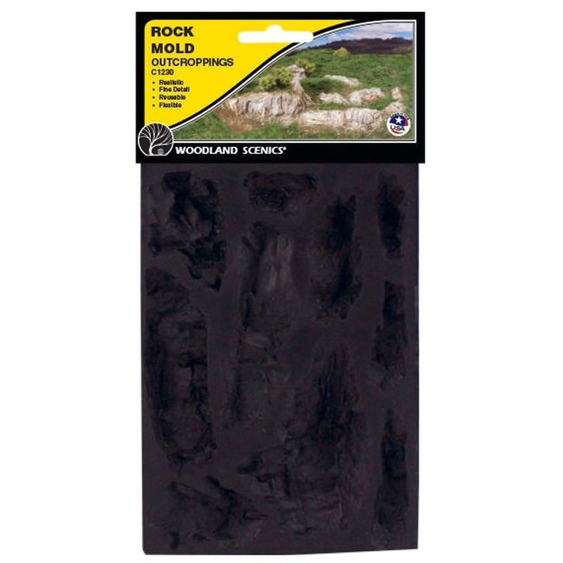 WOODLAND SCENICS C1230 Outcroppings Rock Mold