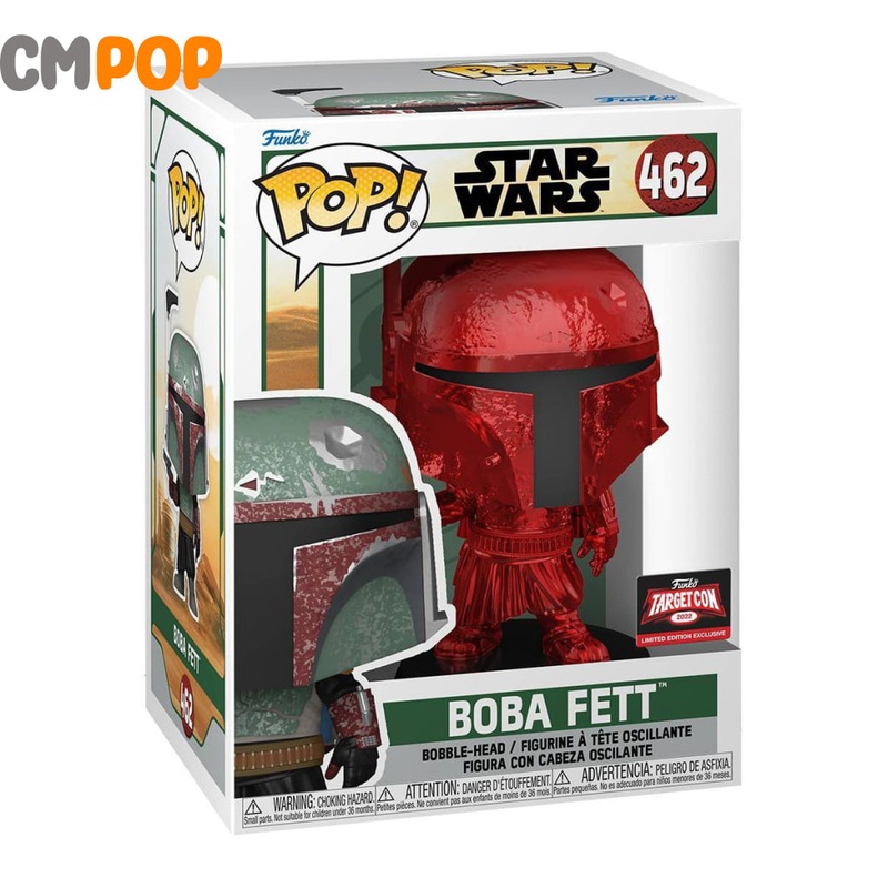 Boba Fett - #462 - Funko Pop! - Star Wars - Funko Target Con Exclusive