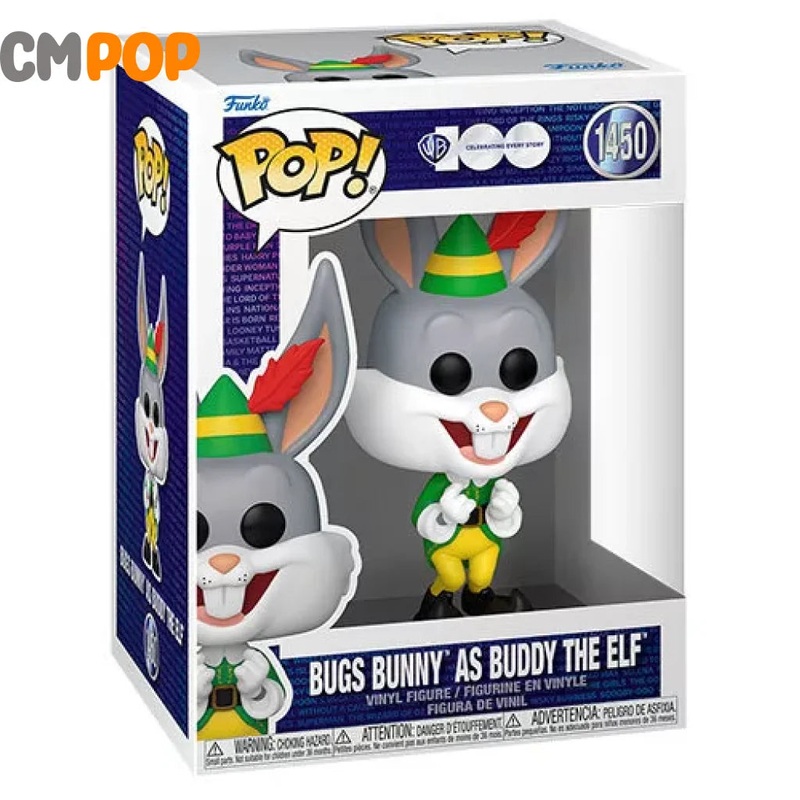 Bugs Bunny As Buddy The Elf  - #1450 - Funko Pop! -  Warner Bros 100th