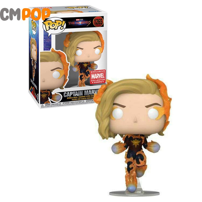 Captain Marvel - #1265 - Funko Pop! - Marvel - The Marvels - MCC Exclusive