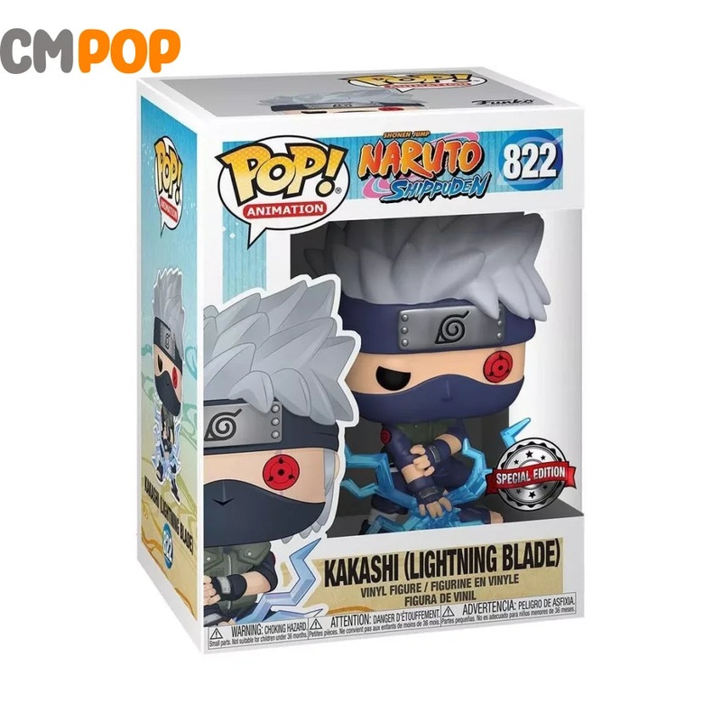Kakashi (Lightning Blade) - #822 - Funko Pop! - Naruto Shippuden - Special Edition