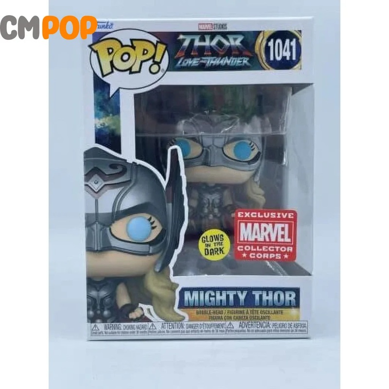 Mighty Thor - #1041- Funko Pop!  - Marvel - Thor Love And Thunder - GITD - MCC Exclusive