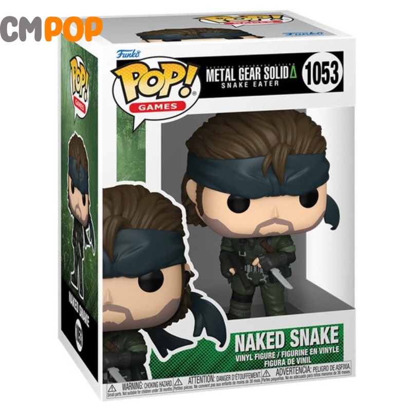 Naked Snake - #1053 - Funko Pop! - Games - Metal Gear - Snake Eater