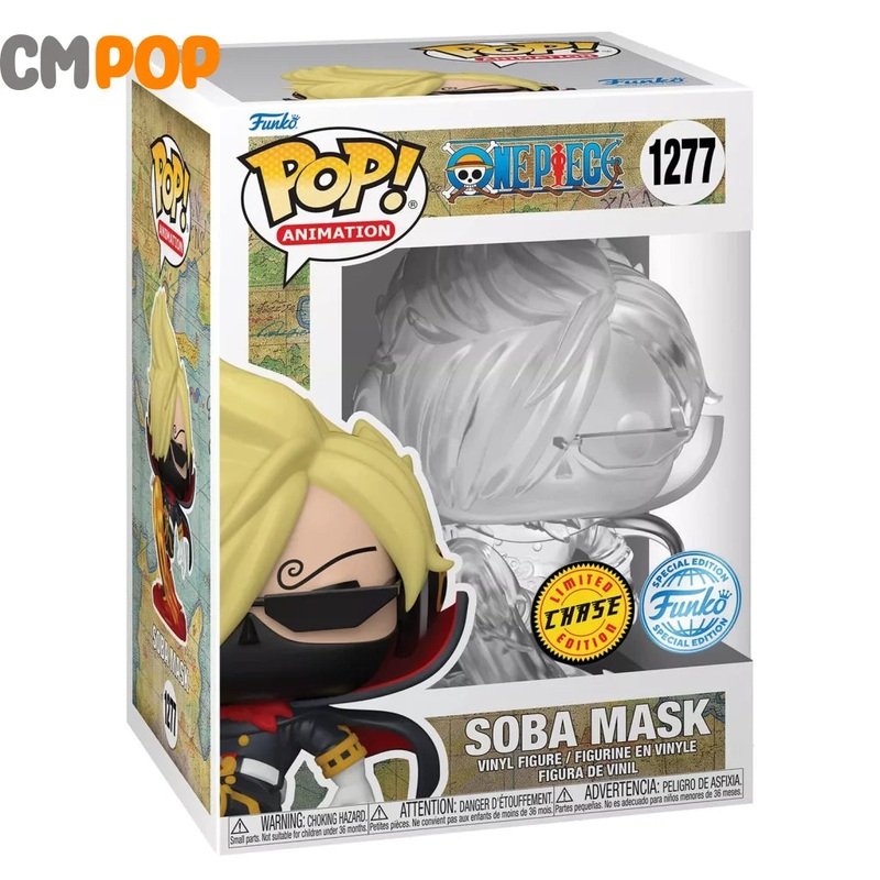 Soba Mask - #1277 - Funko Pop! - One Piece - Animation - Funko Special Edition - Chase Exclusive