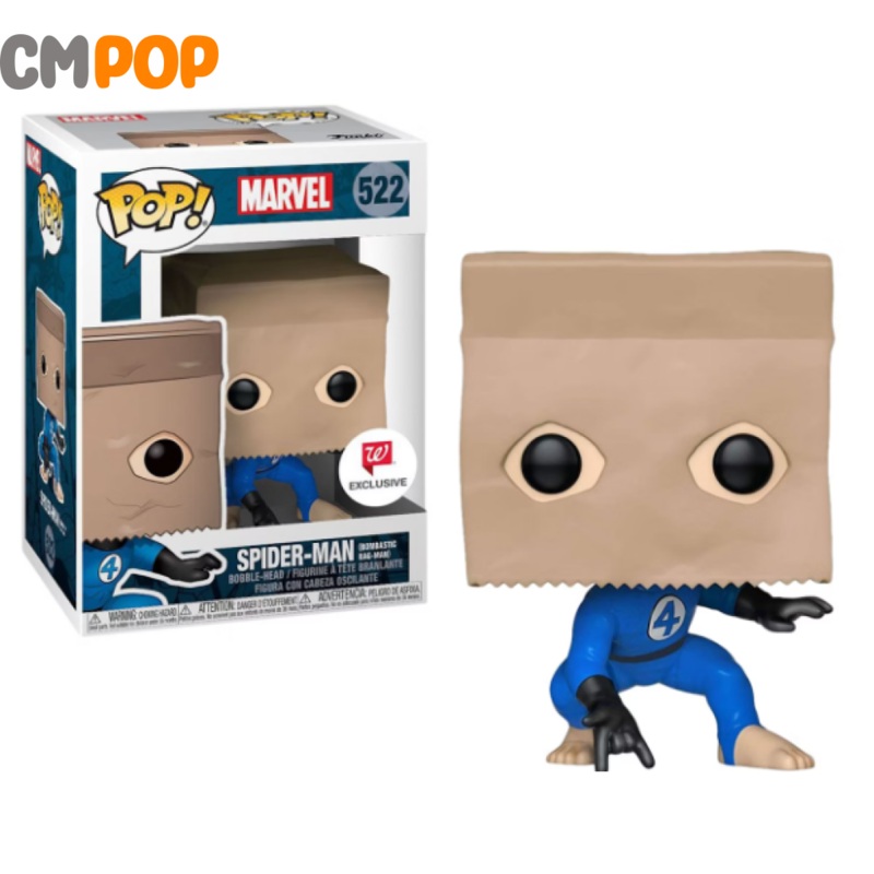 Spider-Man  - #522 -  Funko Pop!  - Marvel - Walgreen Exclusive